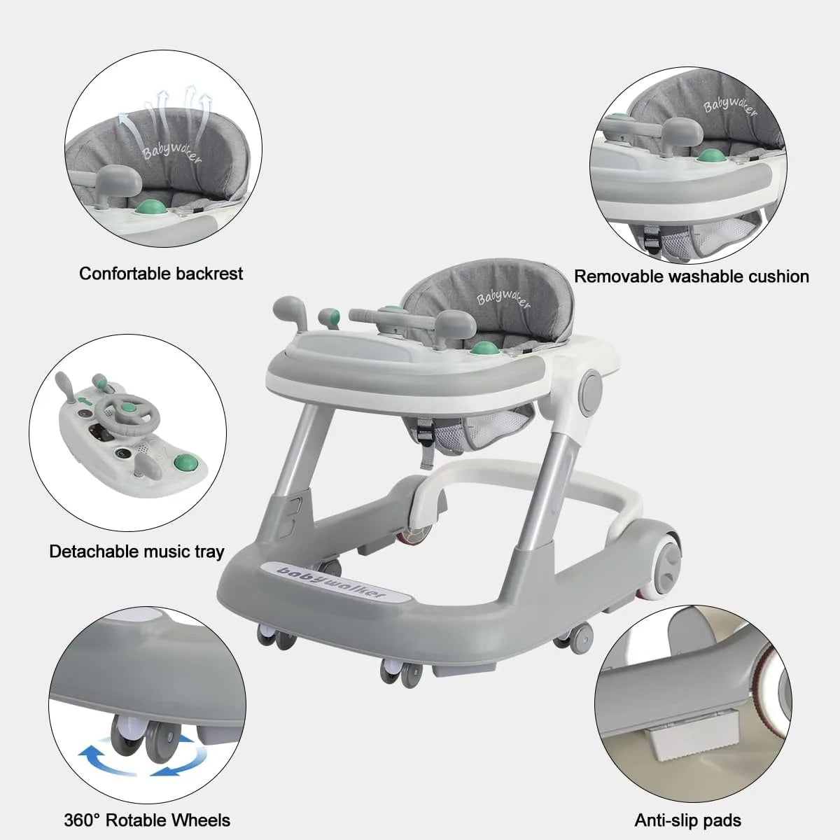 2 in 1 Baby Walker