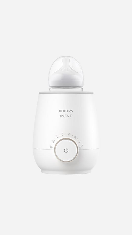 Philips Avent bottle warmer on a white background