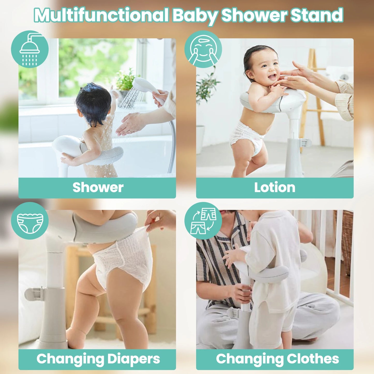 Baby Bath Stand